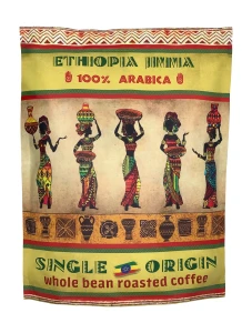 Kawa ziarnista single origin Ethiopia Jimma 1 kg